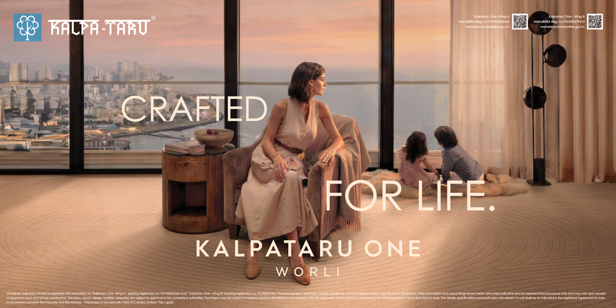 Kalpataru One print campaign produced by Vikram Bawa